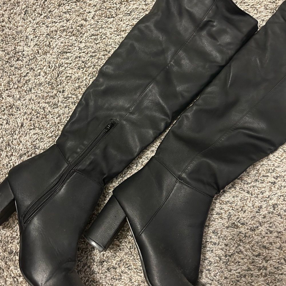 Black Over the Knee Boots